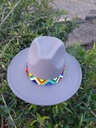 Beaded Fedora hat