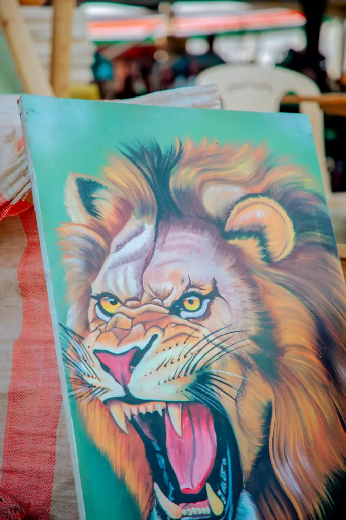 The Fierce Intare of the Plains: Vibrant Burundian Canvas