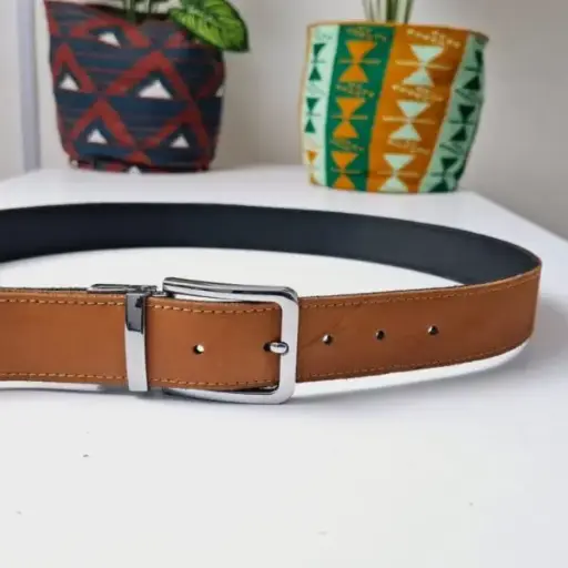Double sided Leather Belt